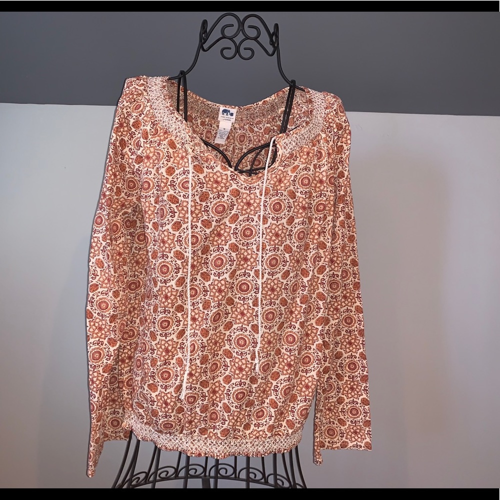 Lucky Brand Long Sleeve Blouse